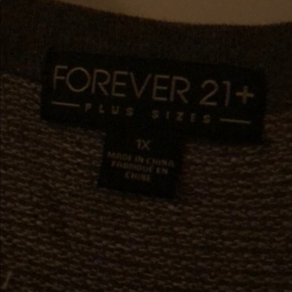 Forever 21 plus size 3/4 sleeve sweater - Picture 4 of 4